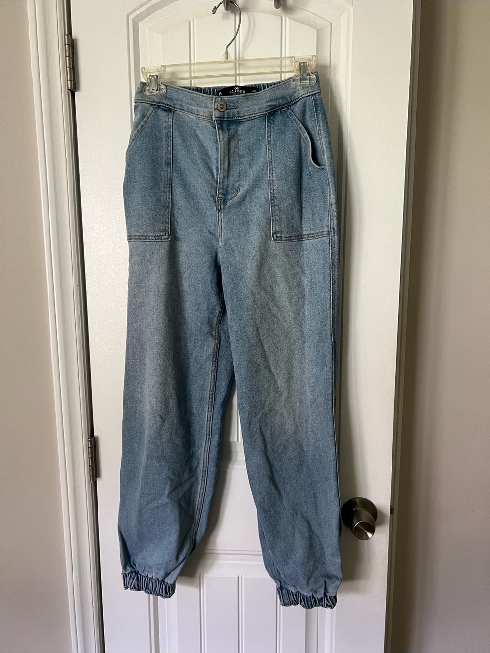 Hollister Denim Joggers XS (fits 0-2/4)